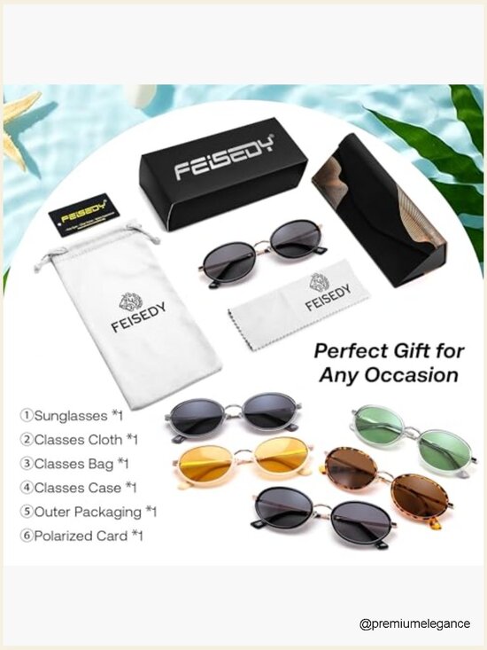 Polarized Oval Metal UV400 Protection Sunglasses Retro Vintage TR90 Shades